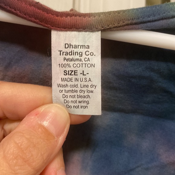 Hooded Tie Tye Long Sleeve Top - Picture 2 of 6